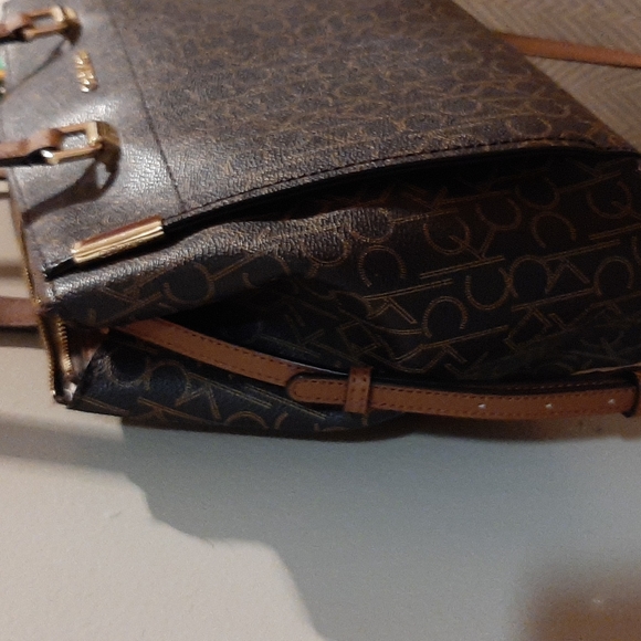 Xl Calvin Klein Satchel Handbag - Picture 3 of 10